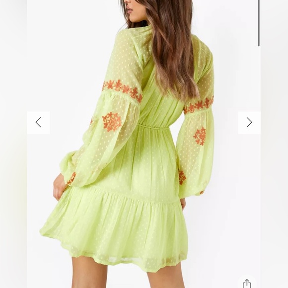 Boho embroidered dress - Picture 2 of 6